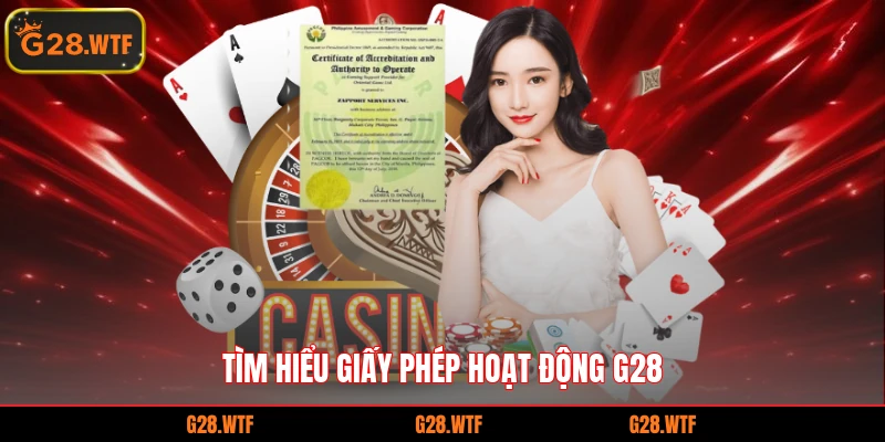 Tìm hiểu giấy phép hoạt động G28